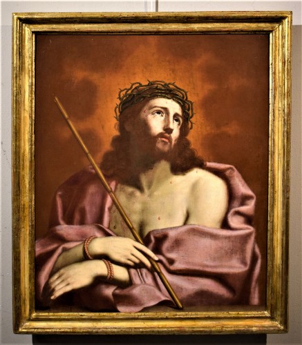 Antiquités - "Ecce Homo" Atelier de Guido Reni (Bologne 1575-1642)